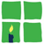 A simple graphic featuring four green squares in a grid layout, with one square containing a blue candle with a yellow flame. The other squares are empty. This design is used in the context of mobile adoptions.