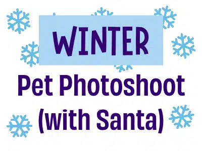 Holiday Pet Photos with Santa